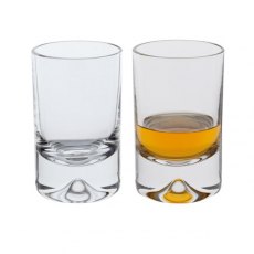 Dartington Crystal Dimple Shot Glass Pair Dartington Crystal Dimple Shot Glass Pair