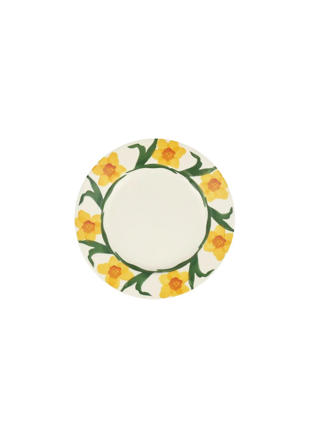 Emma Bridgewater Windblown Daffodils Small Side Plate 6.5 Inch