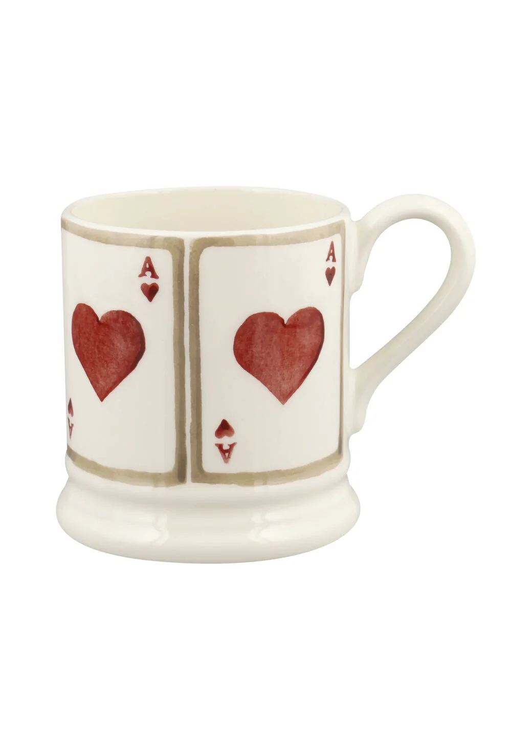 Emma Bridgewater Ace Of Hearts 1/2 Pint Mug