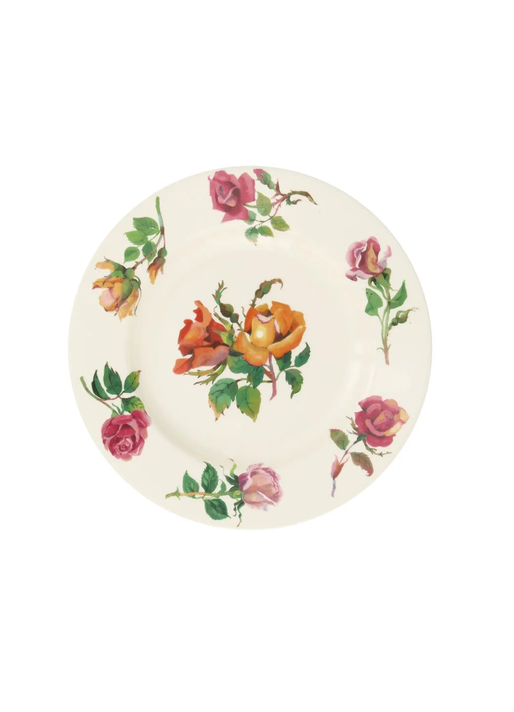Emma Bridgewater Granny's Roses Medium Dinner Plate 8.5 Inch