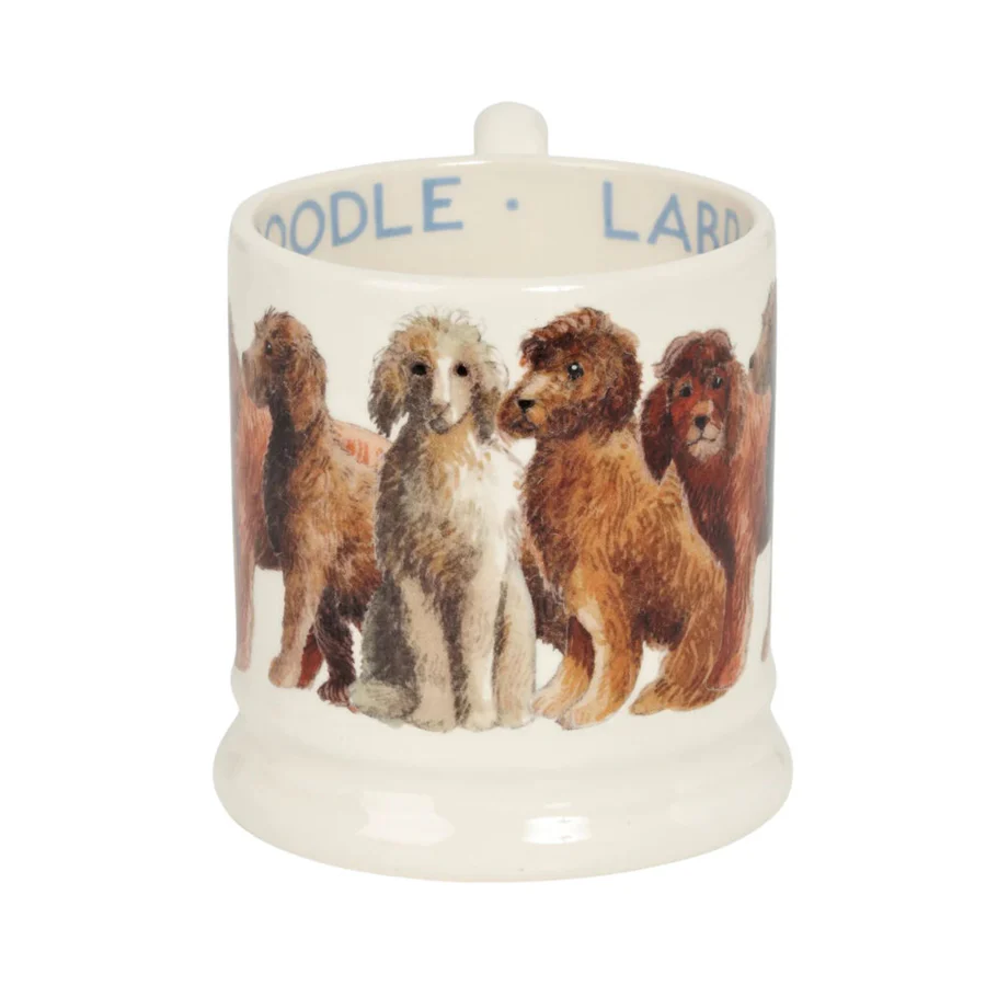 Emma Bridgewater Dogs Labradoodle 1/2 Pint Mug Emma Bridgewater Dogs Labradoodle 1/2 Pint Mug