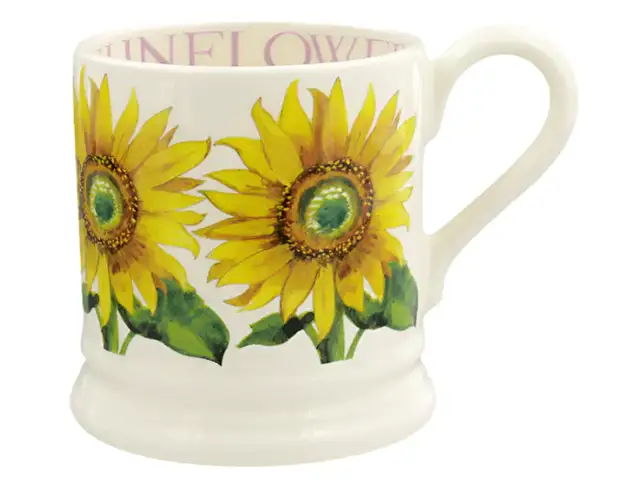 Emma Bridgewater Flowers Sunflower 1/2 Pint Mug Emma Bridgewater Flowers Sunflower 1/2 Pint Mug