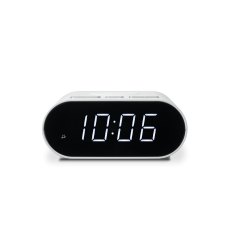 Ortus Charge Wireless Phone Charger FM Clock - White Ortus Charge Wireless Phone Charger FM Clock - White
