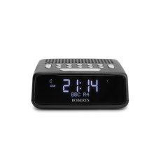 Roberts Ortus DAB Bedside Alarm Clock - Black Roberts Ortus DAB Bedside Alarm Clock - Black
