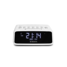 Roberts Ortus DAB Bedside Alarm Clock - White Roberts Ortus DAB Bedside Alarm Clock - White