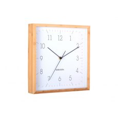 Karlsson Wall Clock Neat Cuadrado - White Karlsson Wall Clock Neat Cuadrado - White