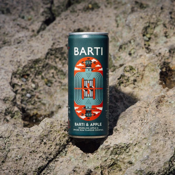 Barti Rum Apple & Barti Cocktail Can 250ml Barti Rum Apple & Barti Cocktail Can 250ml