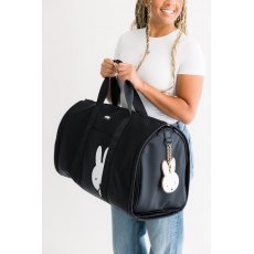 Miffy Suit Duffle/Black With White Bunny