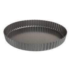 Luxe Kitchen Loose Base Fluted Quiche Pan