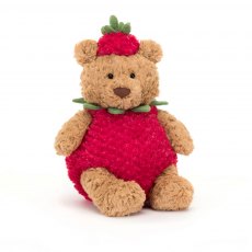 Jellycat Bartholomew Bear Strawberry Jellycat Bartholomew Bear Strawberry