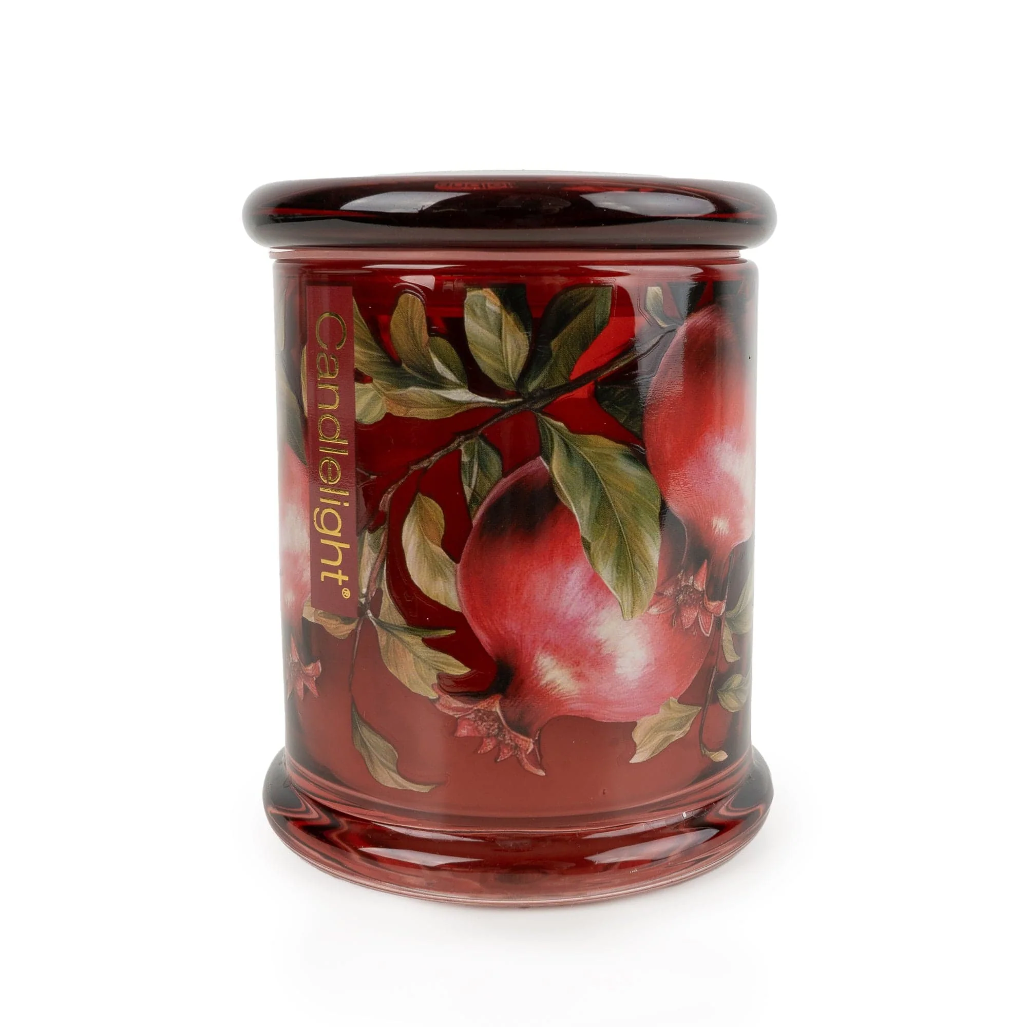 Candlelight Large Glass Jar - Forest Pine & Pomegranate Candlelight Large Glass Jar - Forest Pine & Pomegranate