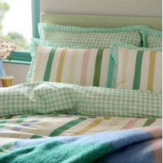 Bluebellgray Sunday Stripe Botanical Greens Bedding