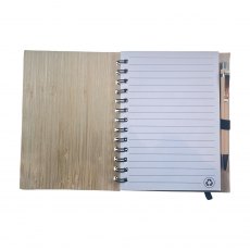 Portmeirion Centenary Bamboo Notebook With Pen Portmeirion Centenary Bamboo Notebook With Pen
