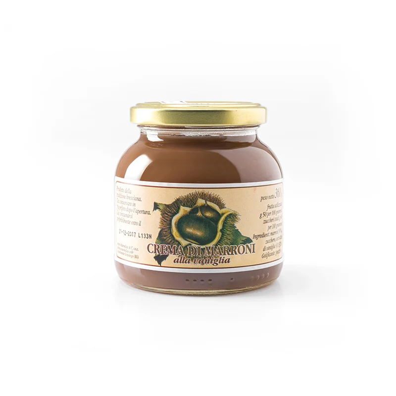 Andrini Crema di Marroni alla Vaniglia (Chestnut Conserve with Vanilla) 360g