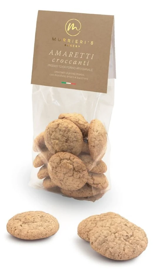 Murrieri Amaretti Croccanti (Crunchy Almond Amaretti In Bag) 100g Murrieri Amaretti Croccanti (Crunchy Almond Amaretti In Bag) 100g