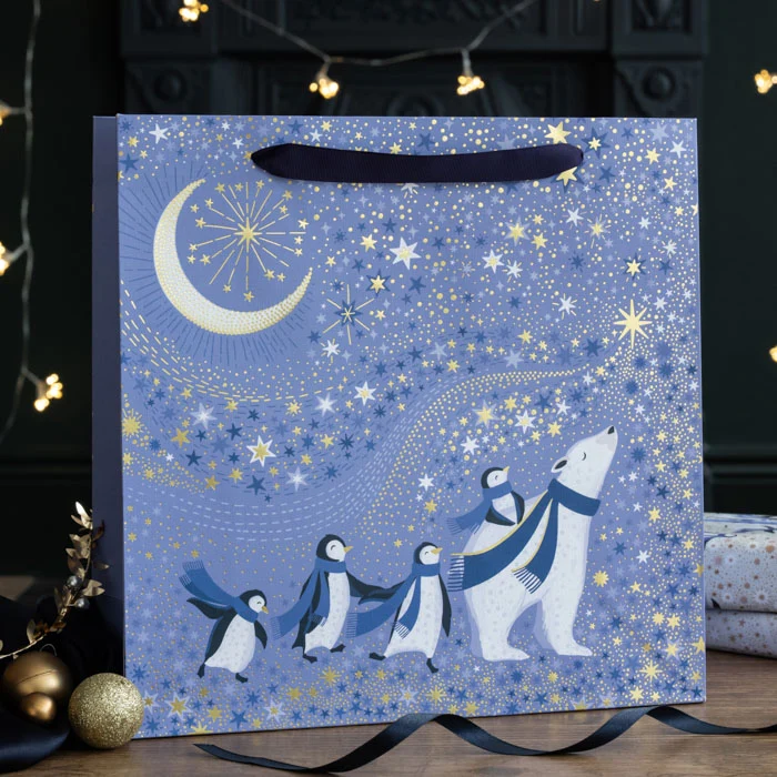 Sara Miller Polar Parade Large Gift Bag Sara Miller Polar Parade Large Gift Bag