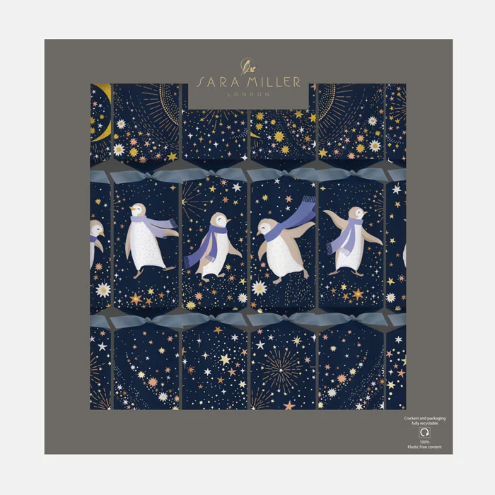 Sara Miller Artic Waltz Navy Crackers Sara Miller Artic Waltz Navy Crackers