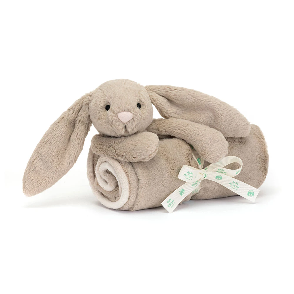 Jellycat Bashful Bunny Blankie Jellycat Bashful Bunny Blankie