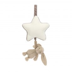 Jellycat Bashful Beige Bunny Musical Pull Jellycat Bashful Beige Bunny Musical Pull