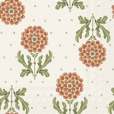 IHR Napkins Simple Flower Orange IHR Napkins Simple Flower Orange