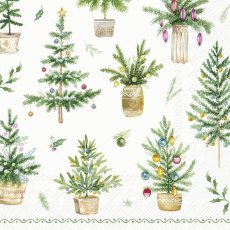 IHR Napkins Festive Holidays Green IHR Napkins Festive Holidays Green