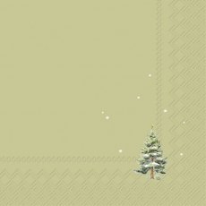 IHR Napkins Tiny Christmas Tree Green IHR Napkins Tiny Christmas Tree Green