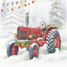 IHR Napkins Festive Tractor IHR Napkins Festive Tractor
