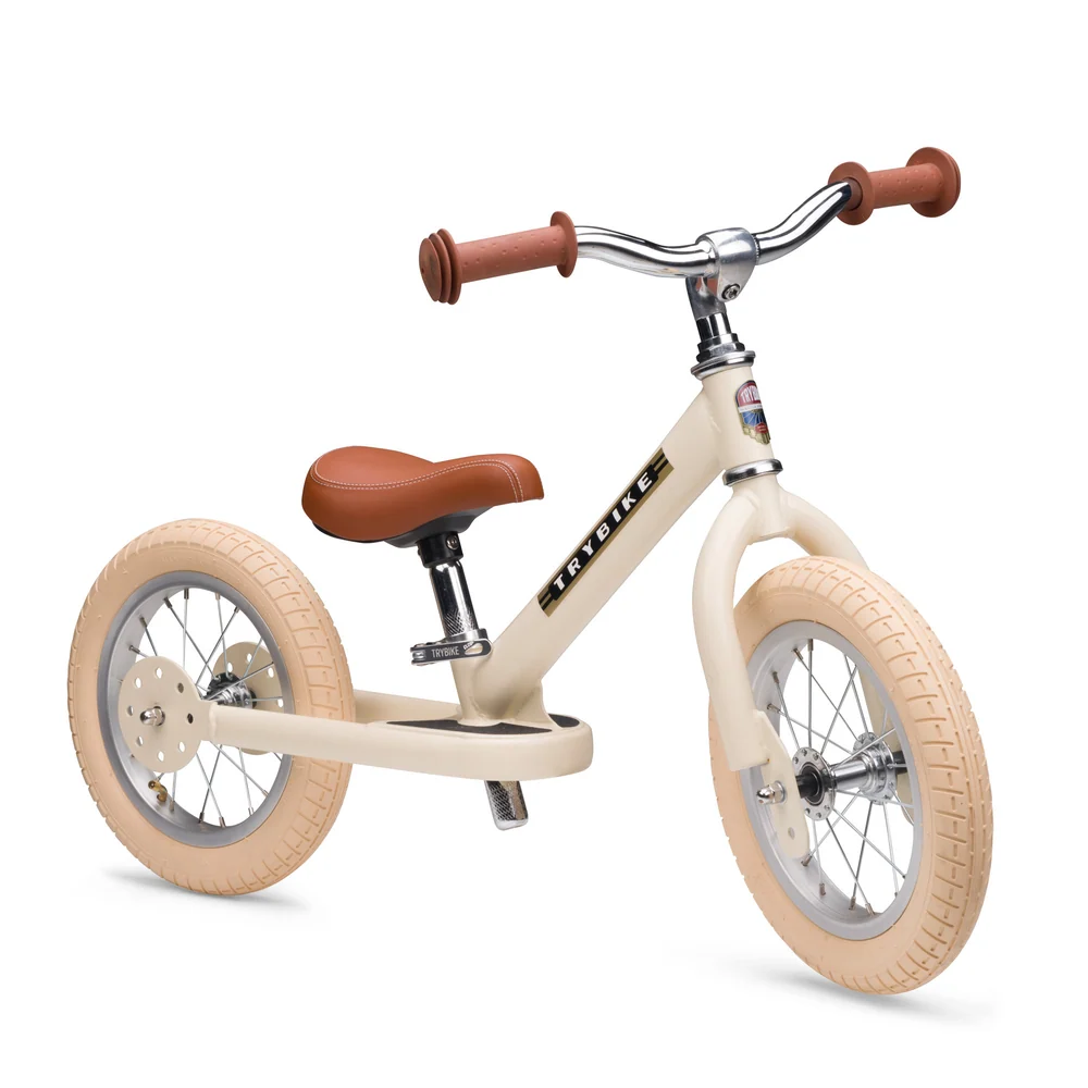 Trybike 2 in 1 Steel Balance Bike & Trike - CREAM Trybike 2 in 1 Steel Balance Bike & Trike - CREAM