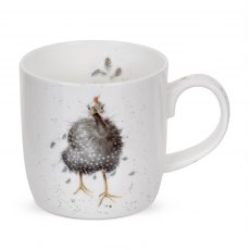 D/C   MM A Fair Fowl Guinea Fowl China Mug