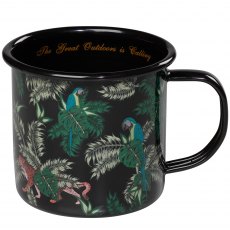 Enamel Mug Jungle Print