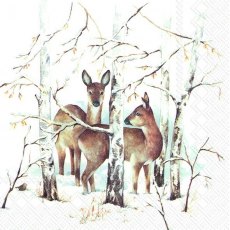 Napkin In The Winter Forest