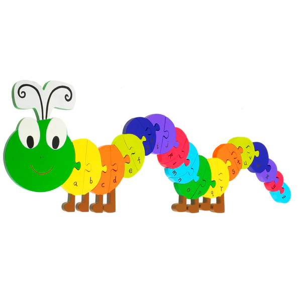 Orange Tree Toys Alphabet Caterpillar Puzzle