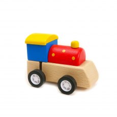 Wind Up Wooden Train