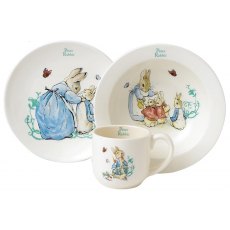 Peter Rabbit 3pc Nursery Set