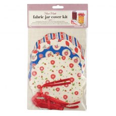 Fabric Jar Covers Heart