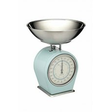 Living Nostalgia Mechanical Kitchen Scales 4kg Blue