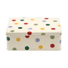 Emma Bridgewater Polka Dot Deep Rectangular Tin