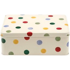 Emma Bridgewater Polka Dot Deep Rectangular Tin