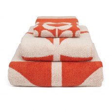 Orla Kiely Kids Bath Towel Giant Flower Red