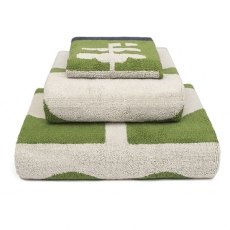 Orla Kiely Kids Bath Towel Out At Sea Apple