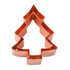 Copper Christmas Tree S/2