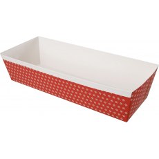 Christmas Paper Loaf Pan 2lb S/5