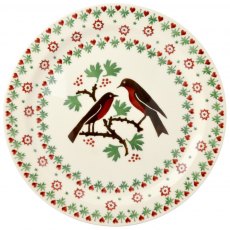 Christmas Joy Robin Cake Plate