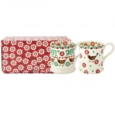 Robin & Joy Star S/2 0.5pt Mug Boxed