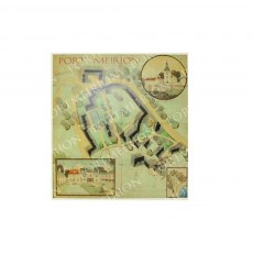 Clough Williams-Ellis - Draft Plan Of Village Mounted Print