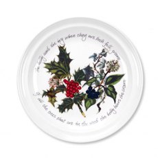 The Holly & The Ivy Plate 10 Inch