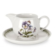 Botanic Garden Gravy Boat & Stand Romantic