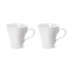 Sophie Conran Set Of 2 Mugs - White