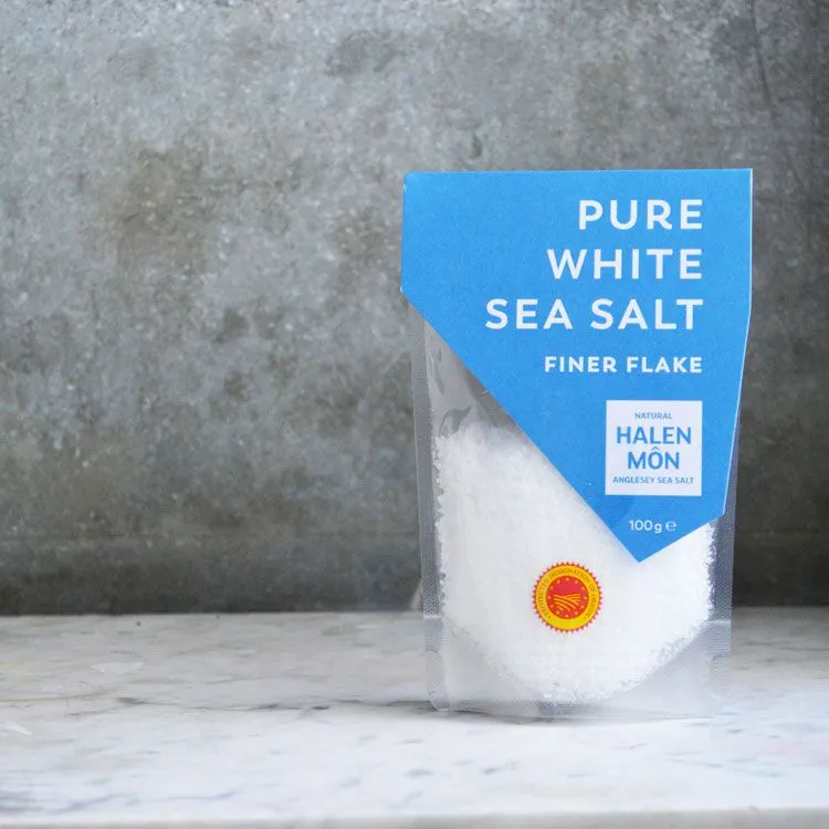 Halen Mon Pure White Sea Salt 100g