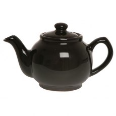 Price & Kensington Gloss Black 6 Cup Teapot